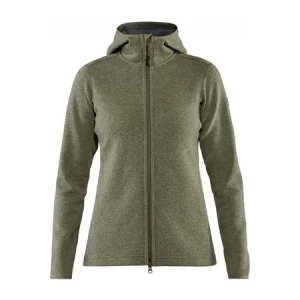 Fjällräven High Coast Wool Hoodie W | Green