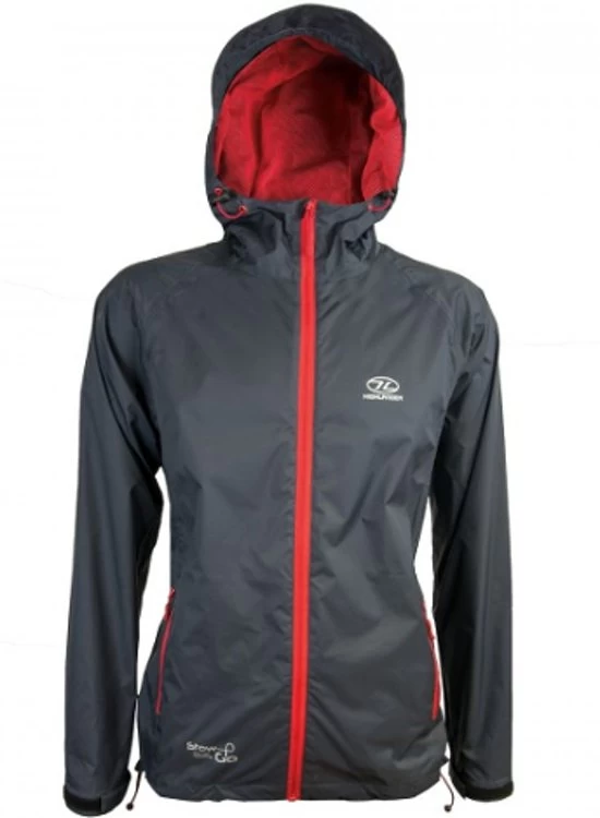 Highlander stow & go regenjas - Charcoal grey