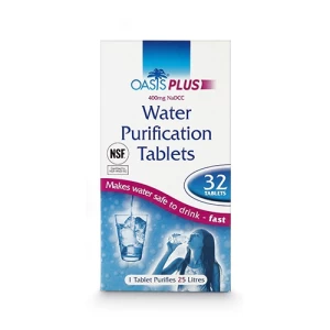 Oasis Water Zuiverings Tabletten Purification - 50st