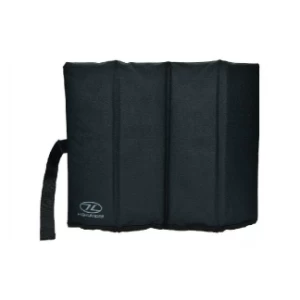 Highlander  opvouwbare zitmat - zwart