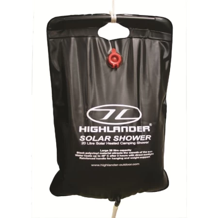 Highlander solar shower