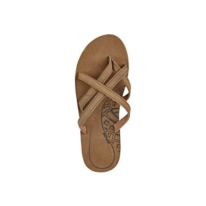 Teva teenslipper - Olowahu - dames - leather bison