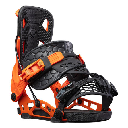 Flow - NX2 Fusion - Snowboardbinding - Oranje - Maat L