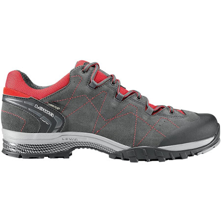 LOWA FOCUS GTX ANTHR/RED - wandelschoen