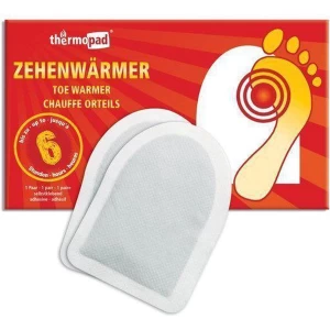Tenenwarmer pair - adhesive/klevend