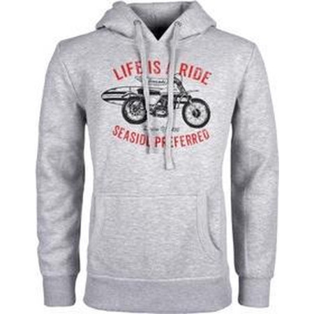 Van One - Life is a Ride - heren hooded sweater - Grijs