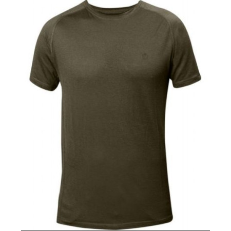 Fjallraven - abisko trail t-shirt - donkergroen - t-shirt - heren