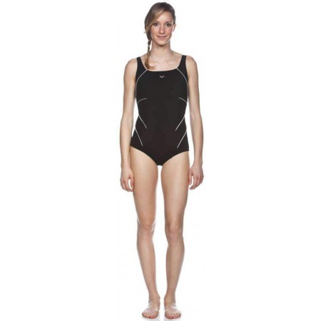 ARENA Jewel One Piece C Cup Badpak W | Black/White - Afbeelding 2