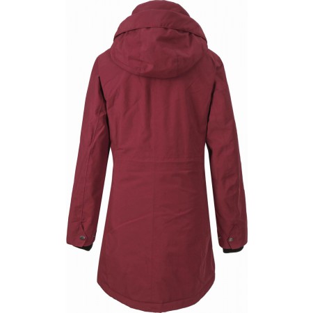Didriksons -Sanna dames Parka velvet red - Afbeelding 2