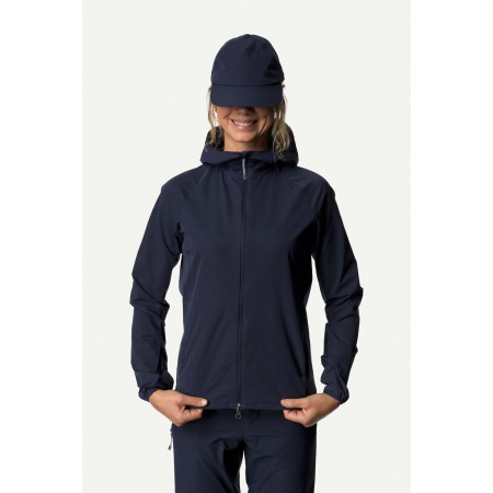 HOUDINI Daybreak softshell jack - dames - blauw - Afbeelding 2