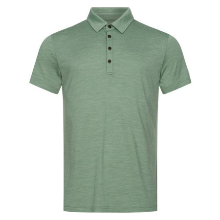 Super Natural - Heren Travel Polo - sea spray
