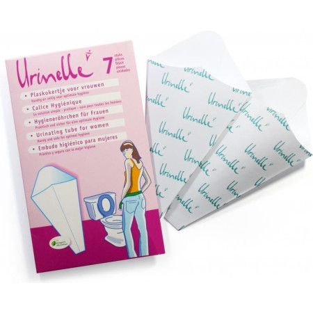 URINELLE - plaskoker voor vrouwen - 7stuks.