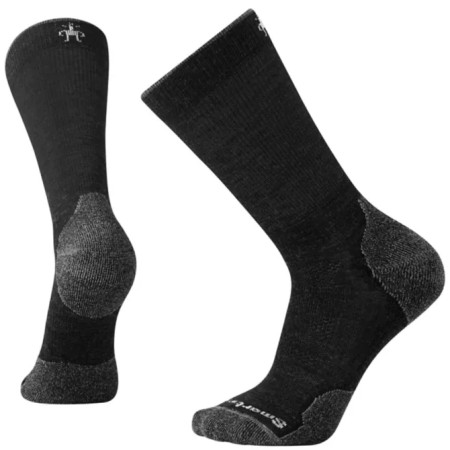 SMARTWOOL Phd Lite mid crew - zwart