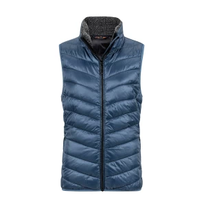 LIFE LINE Kensi dames bodywarmer grijs-blauw