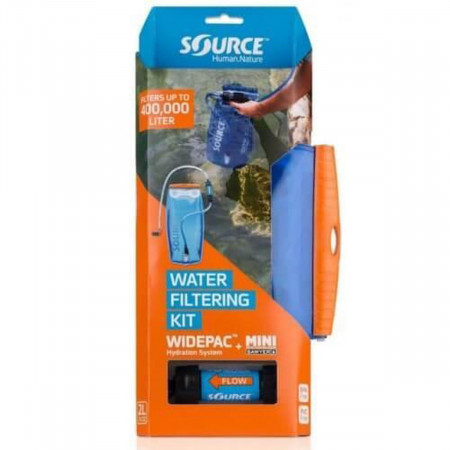 Source waterfilter - Widepack 2L + Mini Sawyer filter - Afbeelding 3