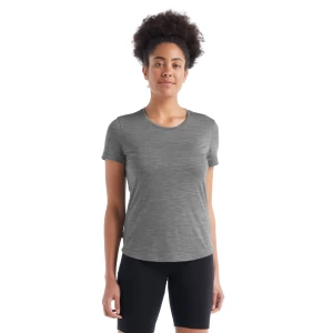 ICEBREAKER Womans Merino Sphere II shortsleeve T metro heather