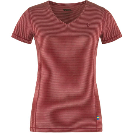 FJALLRAVEN Abisko Cool T-shirt W pom-red