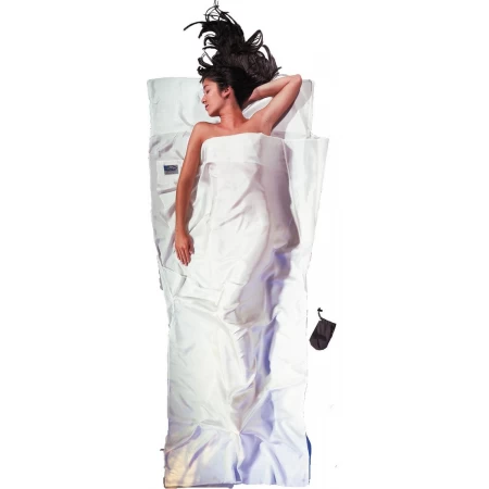 COCOON Travelsheet 100%silk natural - Afbeelding 2