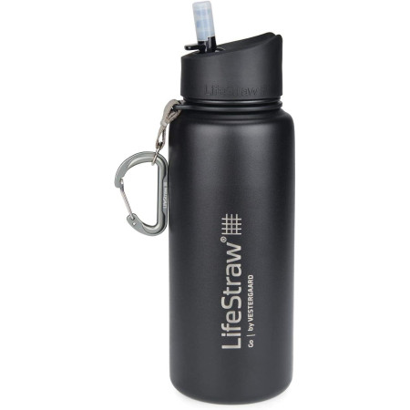LifeStraw Go Stainless Steel  Bidon Filter - black