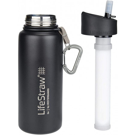 LifeStraw Go Stainless Steel  Bidon Filter - black - Afbeelding 2