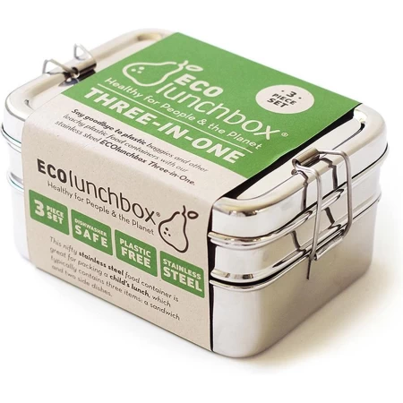 ECO BLUE WATER - Three in one lunchbox