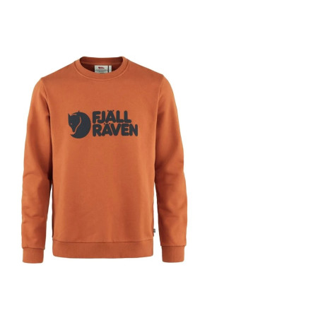 FJÄLLRÄVEN Logo Sweater Man - Terracotta Brown
