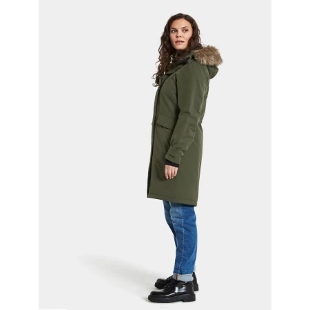 DIDRIKSONS Erika Parka Dames - Groen - Afbeelding 4