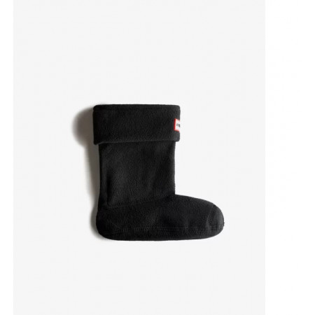 HUNTER Kids Boot Socks Fleece - Black - Afbeelding 2