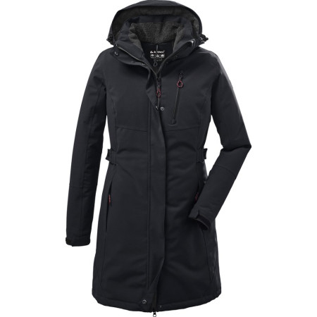 KILLTEC KOW 165 dames parka zwart