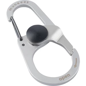 MUNKEES NEDE Karabijnhaak | Zilver