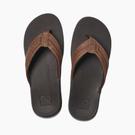 REEF Leather Ortho-Coast Brown