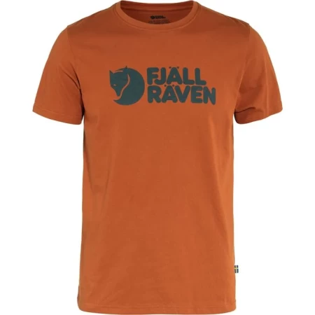 Fjällräven Logo T-shirt M | Terracotta Brown