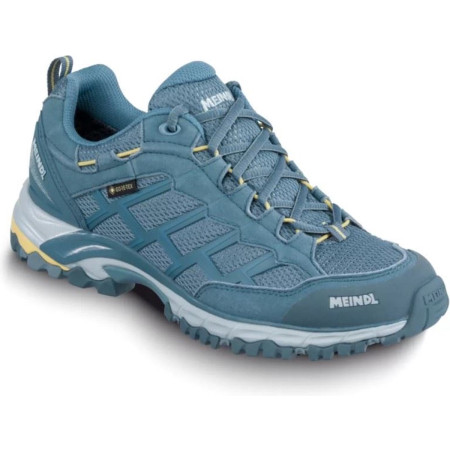 Meindl wandelschoen - Caribe gtx - dames - eisgrau/gelb