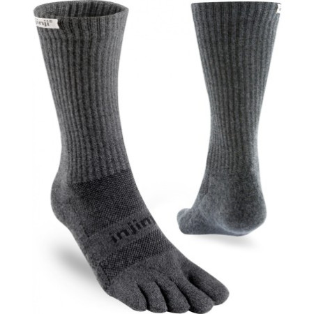 Injinji Trail Midweight Crew Coolmax Granite - Afbeelding 4