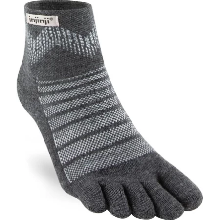 Injinji Outdoor Midweight Mini-Crew Merino wool grijs