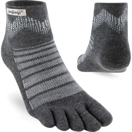 Injinji Outdoor Midweight Mini-Crew Merino wool grijs - Afbeelding 2