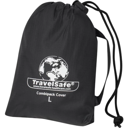 TRAVELSAFE Combipack cover L - Flightbag en Raincover (55-85L) - zwart - Afbeelding 4