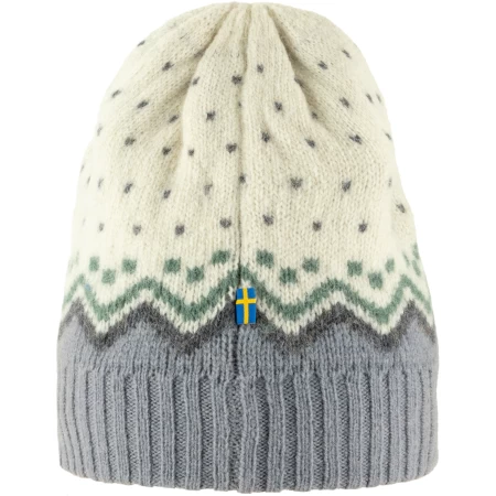 Fjällräven Ovik Path Knit Beanie | Chalk White - Afbeelding 2