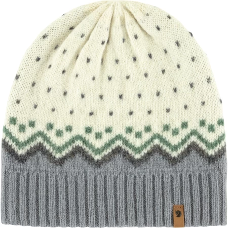 Fjällräven Ovik Path Knit Beanie | Chalk White - Afbeelding 3