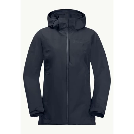 JACK WOLFSKIN Fernblick 2L gevoerde dames jas - night blue