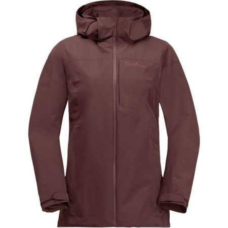 JACK WOLFSKIN Fernblick 2L Jacket W | Dark Maroon