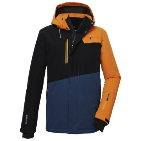 KILLTEC KSW 77 mannen skijas zwart-oranje