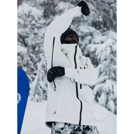 BURTON AK GORE-TEX CYCLIC Snowboardjas Heren STOUT WHITE - Afbeelding 5