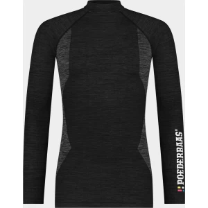 Poederbaas Technical Thermo Shirt mannen zwart