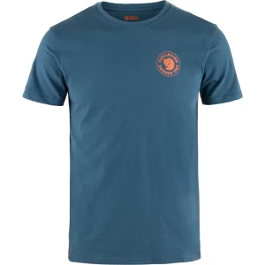 FJALLRAVEN 1960 Logo T-shirt Heren - Indigo Blue