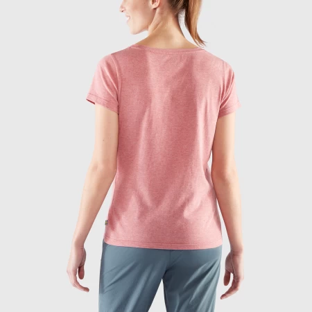 Fjällraven 1960 Logo T-shirt W | Dusty Rose - Afbeelding 4