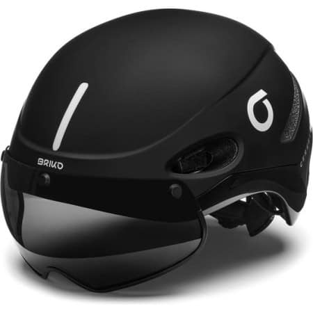 BRIKO E-One Visor Fietshelm | Black