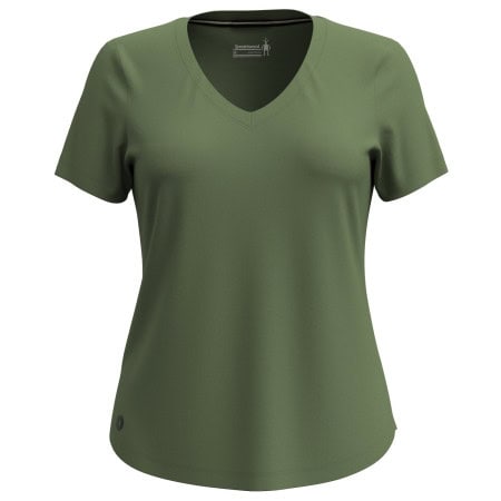 Smartwool Active Ultralite V-Neck W | Fern Green