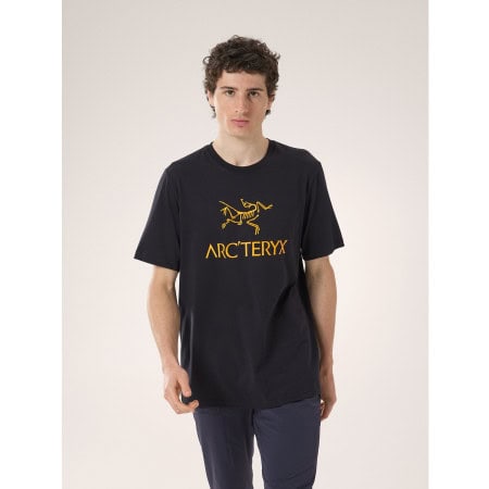ARC'TERYX Arc'Word Logo SS M | Black II - Afbeelding 2