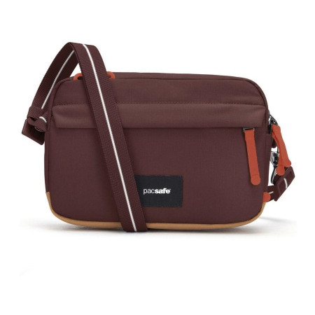 PACSAFE GO Crossbody- Garnet Red